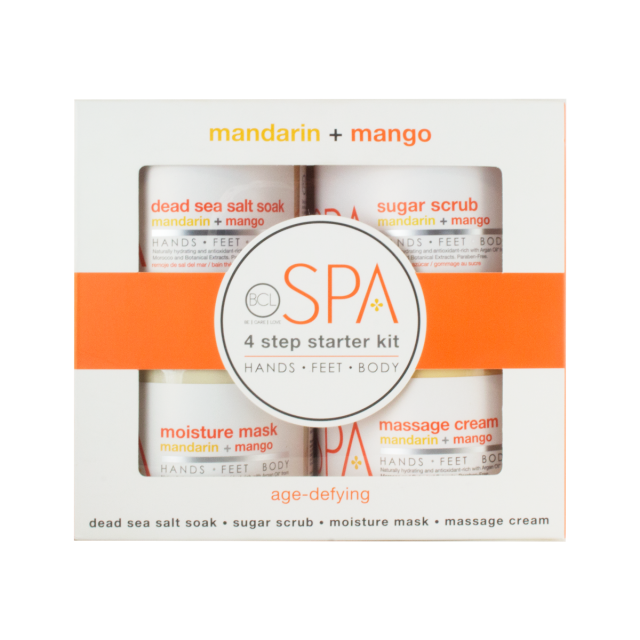 BCL SPA Mandarin + Mango 4 Step Starter Kit