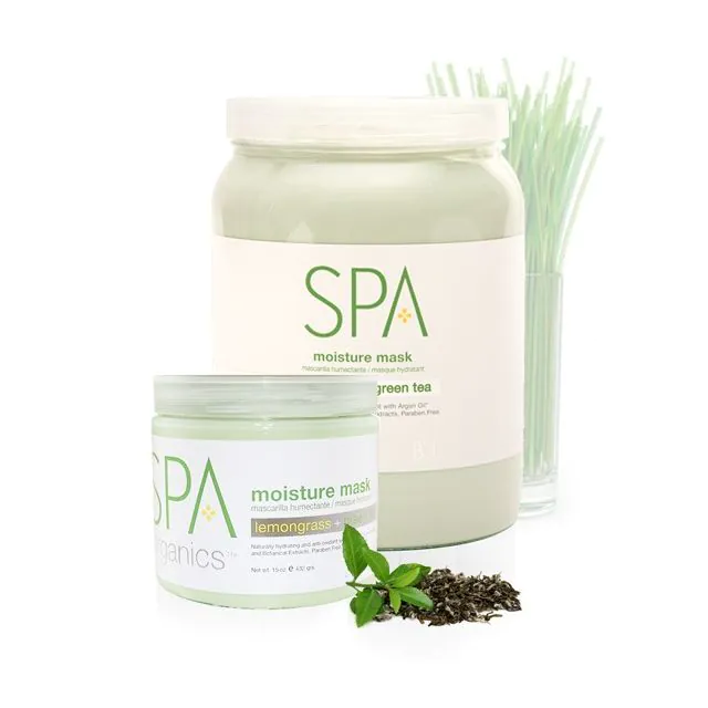 BCL SPA Moisture Mask Lemongrass + Green Tea  