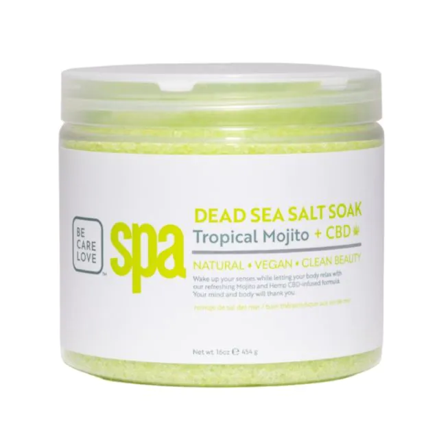 BCL SPA Dead Sea Salt Soak Tropical Mojito + CBD