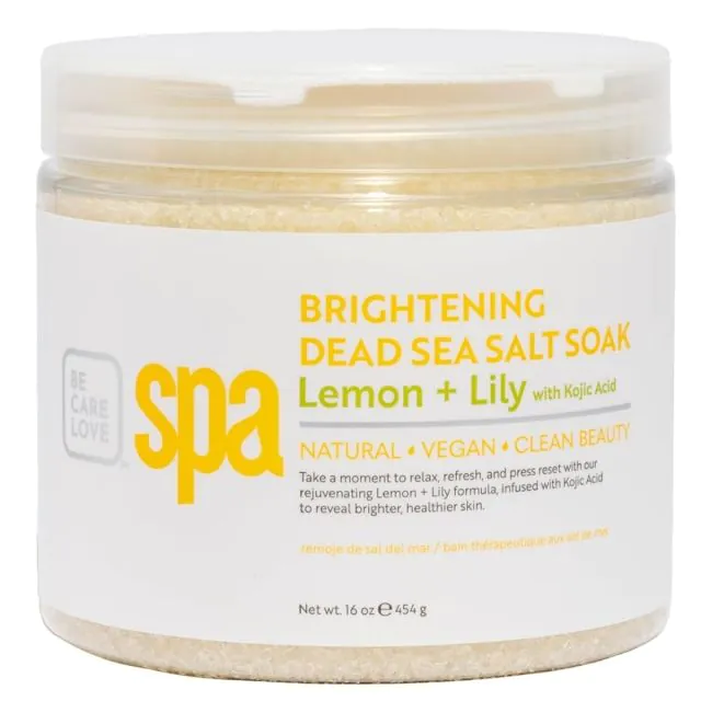 BCL SPA Dead Sea Salt Soak Lemon + Lily