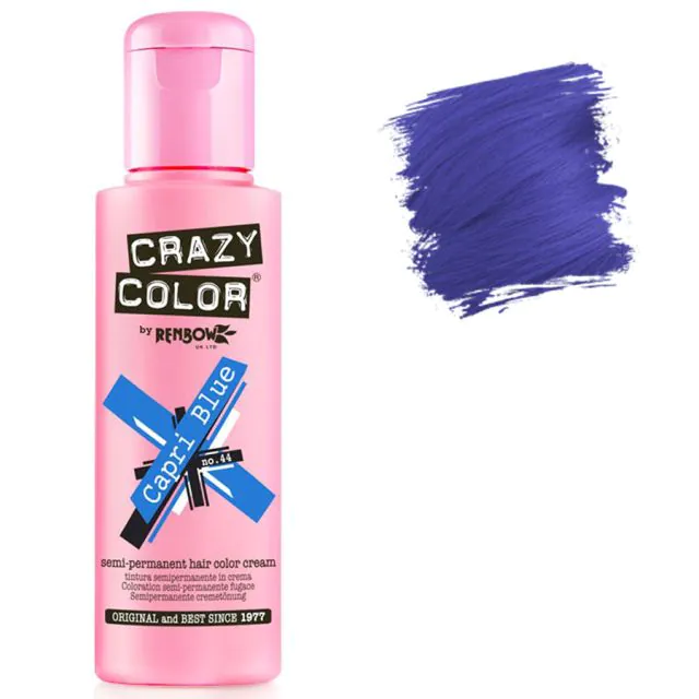 Crazy Color Capri Blue 100ml