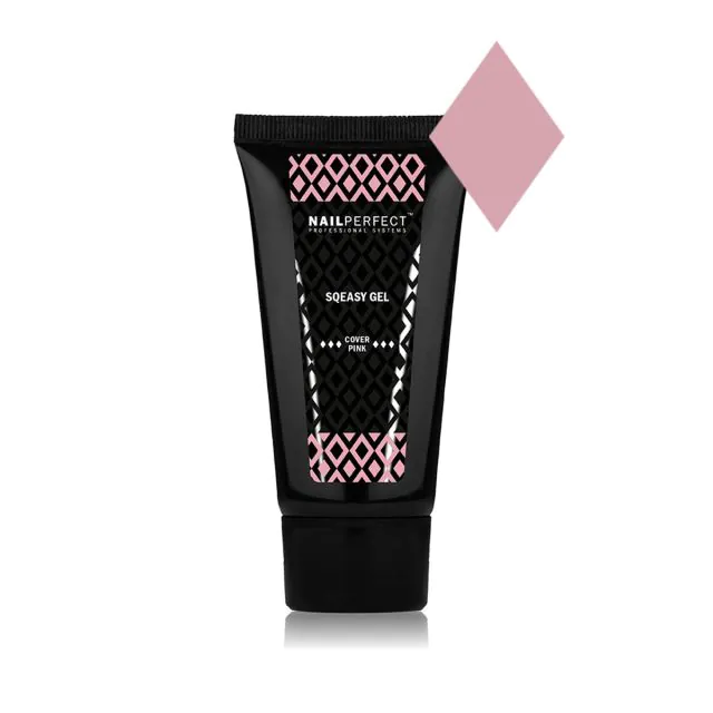 NailPerfect Sqeasy Gel Cover Pink 60g